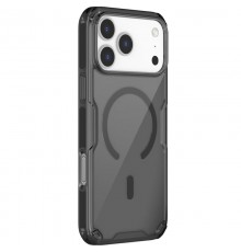 TPU чохол Nillkin Nature Pro Magnetic для Apple iPhone 17 Pro Max (6.9") Чорний (прозорий)