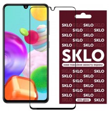 Захисне скло SKLO 3D для Samsung Galaxy A07 Чорний