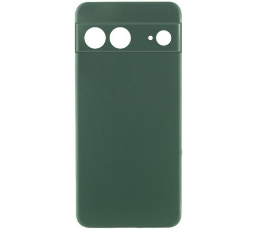 Чохол Silicone Cover Ummi Lakshmi Full Camera (AA) для Google Pixel 7 Зелений / Dark green