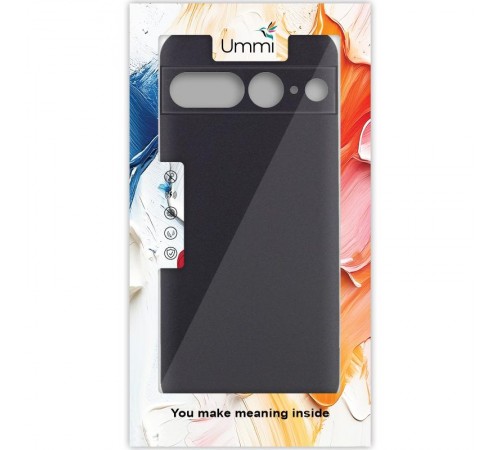 Чохол Silicone Cover Ummi Lakshmi Full Camera (AA) для Google Pixel 7 Pro Чорний / Black