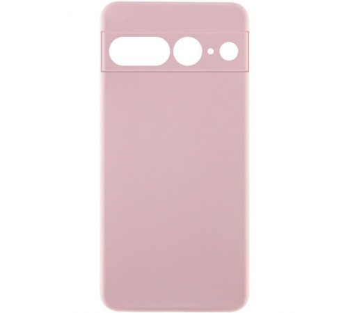 Чохол Silicone Cover Ummi Lakshmi Full Camera (AA) для Google Pixel 7 Pro Рожевий / Pink Sand