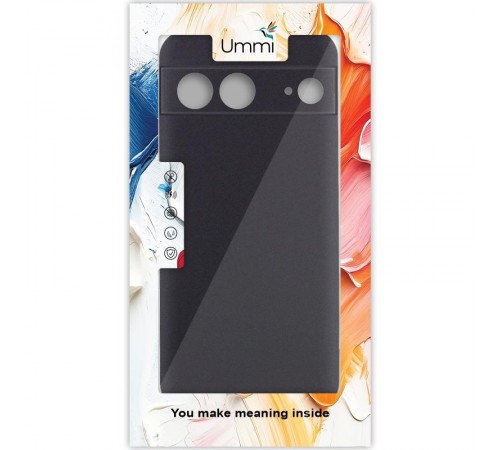 Чохол Silicone Cover Ummi Lakshmi Full Camera (AA) для Google Pixel 8 Чорний / Black