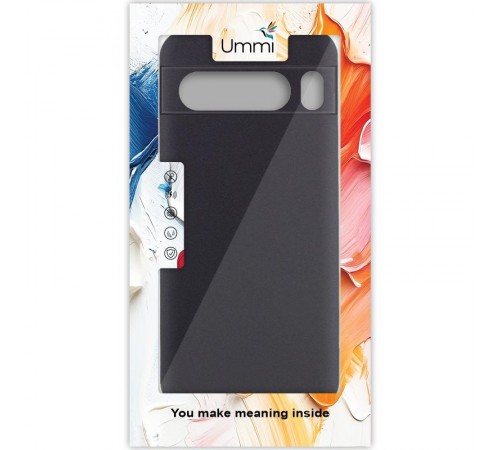 Чохол Silicone Cover Ummi Lakshmi Full Camera (AA) для Google Pixel 8 Pro Чорний / Black