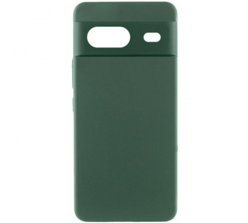 Чохол Silicone Cover Ummi Lakshmi Full Camera (AA) для Google Pixel 8a Зелений / Dark green