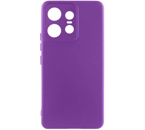 Чохол Silicone Cover Ummi Lakshmi Full Camera (AA) для Motorola Edge 50 Pro Фіолетовий / Purple