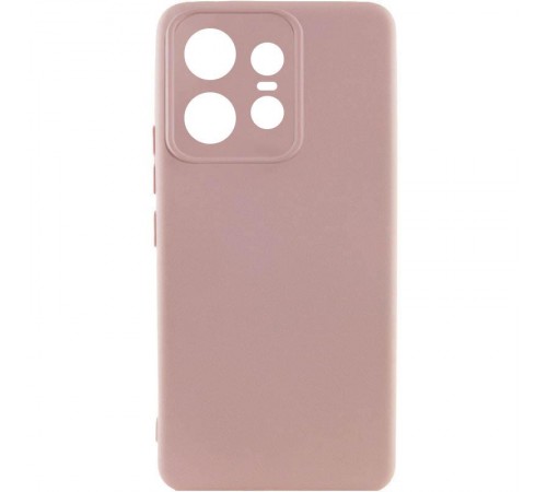 Чохол Silicone Cover Ummi Lakshmi Full Camera (AA) для Motorola Edge 50 Pro Рожевий / Pink Sand
