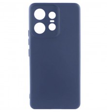 Чохол Silicone Cover Ummi Lakshmi Full Camera (AA) для Motorola Edge 50 Pro Синій / Midnight Blue