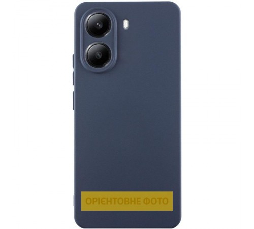 Чохол Silicone Cover Ummi Lakshmi Full Camera (AA) для Motorola Edge 60 Pro Синій / Midnight Blue