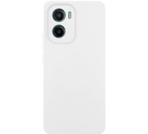 Чохол Silicone Cover Ummi Lakshmi Full Camera (AA) для Motorola Moto G05 / E15 4G Білий / White