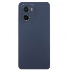 Чохол Silicone Cover Ummi Lakshmi Full Camera (AA) для Motorola Moto G05 / E15 4G Синій / Midnight Blue