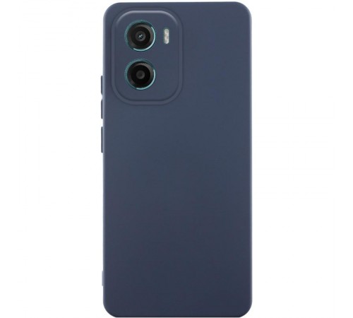 Чохол Silicone Cover Ummi Lakshmi Full Camera (AA) для Motorola Moto G05 / E15 4G Синій / Midnight Blue