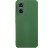 Чохол Silicone Cover Ummi Lakshmi Full Camera (AA) для Motorola Moto G05 / E15 4G Зелений / Dark green