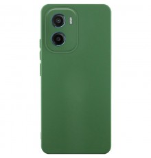 Чохол Silicone Cover Ummi Lakshmi Full Camera (AA) для Motorola Moto G05 / E15 4G Зелений / Dark green