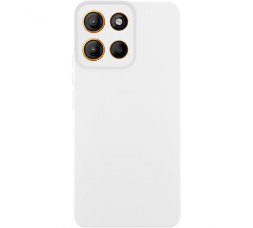 Чохол Silicone Cover Ummi Lakshmi Full Camera (AA) для Motorola Moto G15 4G Білий / White