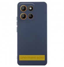 Чохол Silicone Cover Ummi Lakshmi Full Camera (AA) для Motorola Moto G35 Синій / Midnight Blue