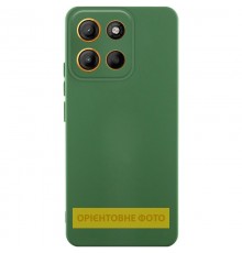 Чохол Silicone Cover Ummi Lakshmi Full Camera (AA) для Motorola Moto G35 Зелений / Dark green