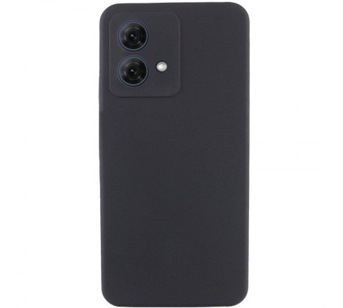 Чохол Silicone Cover Ummi Lakshmi Full Camera (AA) для Motorola Moto G84 Чорний / Black