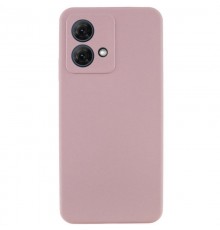 Чохол Silicone Cover Ummi Lakshmi Full Camera (AA) для Motorola Moto G84 Рожевий / Pink Sand
