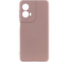 Чохол Silicone Cover Ummi Lakshmi Full Camera (AA) для Motorola Moto G85 Рожевий / Pink Sand