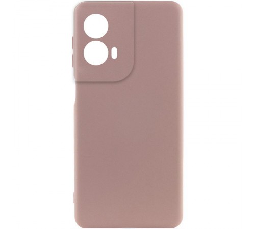 Чохол Silicone Cover Ummi Lakshmi Full Camera (AA) для Motorola Moto G85 Рожевий / Pink Sand