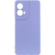 Чохол Silicone Cover Ummi Lakshmi Full Camera (AA) для Motorola Moto G85 Бузковий / Dasheen