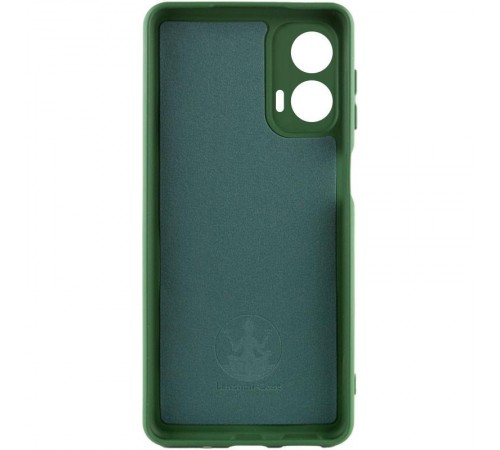Чохол Silicone Cover Ummi Lakshmi Full Camera (AA) для Motorola Moto G85 Зелений / Dark green