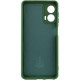 Чохол Silicone Cover Ummi Lakshmi Full Camera (AA) для Motorola Moto G85 Зелений / Dark green