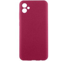 Чохол Silicone Cover Ummi Lakshmi Full Camera (AA) для Samsung Galaxy A07 Бордовий / Marsala