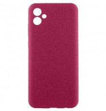 Чохол Silicone Cover Ummi Lakshmi Full Camera (AA) для Samsung Galaxy A07 Бордовий / Marsala