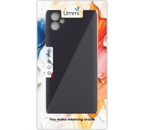 Чохол Silicone Cover Ummi Lakshmi Full Camera (AA) для Samsung Galaxy A07 Чорний / Black
