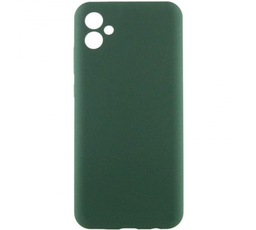 Чохол Silicone Cover Ummi Lakshmi Full Camera (AA) для Samsung Galaxy A07 Зелений / Dark green
