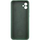 Чохол Silicone Cover Ummi Lakshmi Full Camera (AA) для Samsung Galaxy A07 Зелений / Dark green