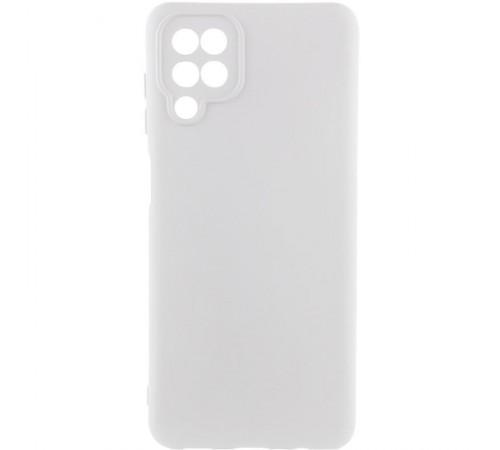 Чохол Silicone Cover Ummi Lakshmi Full Camera (AA) для Samsung Galaxy A12 Білий / White