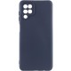 Чохол Silicone Cover Ummi Lakshmi Full Camera (AA) для Samsung Galaxy A12 Синій / Midnight Blue