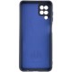 Чохол Silicone Cover Ummi Lakshmi Full Camera (AA) для Samsung Galaxy A12 Синій / Midnight Blue