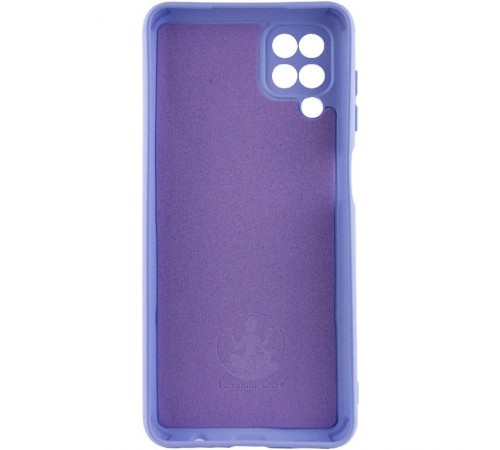 Чохол Silicone Cover Ummi Lakshmi Full Camera (AA) для Samsung Galaxy A12 Бузковий / Dasheen