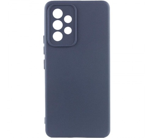 Чохол Silicone Cover Ummi Lakshmi Full Camera (AA) для Samsung Galaxy A13 4G Синій / Midnight Blue