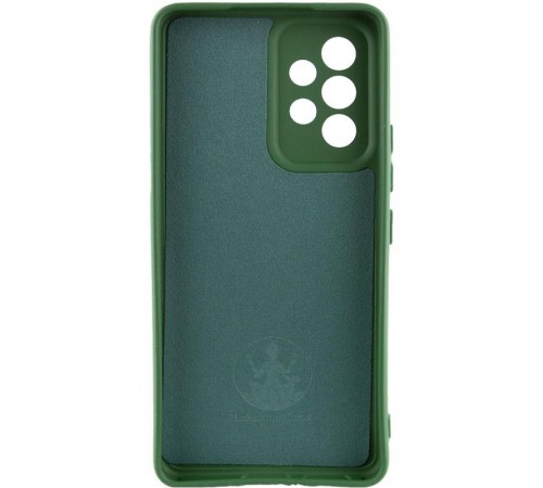 Чохол Silicone Cover Ummi Lakshmi Full Camera (AA) для Samsung Galaxy A13 4G Зелений / Dark green
