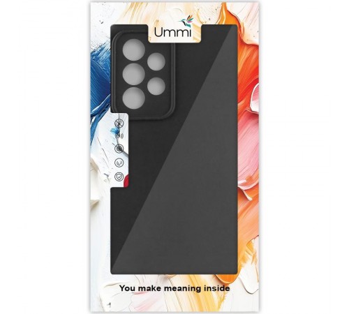 Чохол Silicone Cover Ummi Lakshmi Full Camera (AA) для Samsung Galaxy A23 4G Чорний / Black