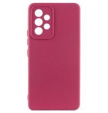 Чохол Silicone Cover Ummi Lakshmi Full Camera (AA) для Samsung Galaxy A32 4G Бордовий / Marsala