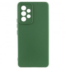 Чохол Silicone Cover Ummi Lakshmi Full Camera (AA) для Samsung Galaxy A32 4G Зелений / Dark green