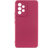 Чохол Silicone Cover Ummi Lakshmi Full Camera (AA) для Samsung Galaxy A52 4G / A52 5G / A52s Бордовий / Marsala