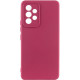 Чохол Silicone Cover Ummi Lakshmi Full Camera (AA) для Samsung Galaxy A52 4G / A52 5G / A52s Бордовий / Marsala