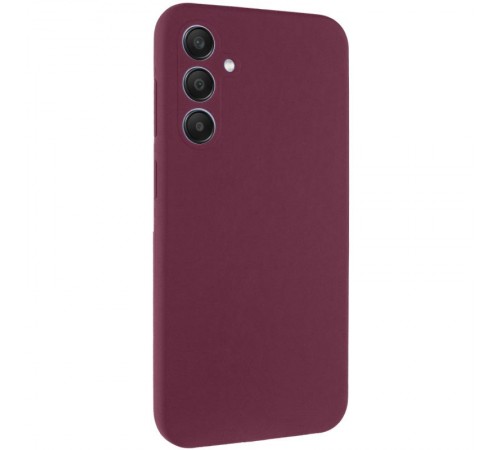 Чохол Silicone Cover Ummi Lakshmi Full Camera (AA) для Samsung Galaxy A55 Бордовий / Marsala