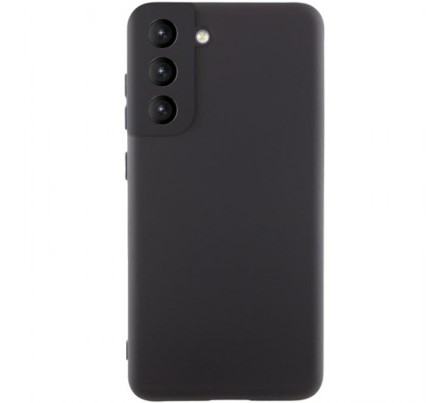 Чохол Silicone Cover Ummi Lakshmi Full Camera (AA) для Samsung Galaxy S21 FE Чорний / Black