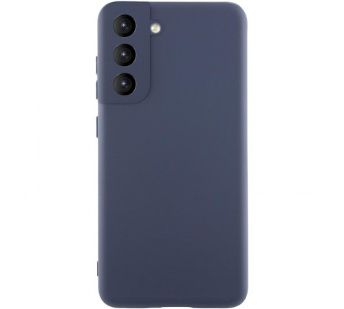Чохол Silicone Cover Ummi Lakshmi Full Camera (AA) для Samsung Galaxy S21 FE Синій / Midnight Blue