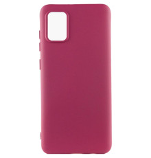 Чохол Silicone Cover Ummi Lakshmi (AA) для Samsung Galaxy A31 Бордовий / Marsala