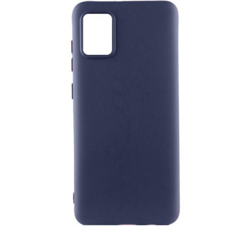 Чохол Silicone Cover Ummi Lakshmi (AA) для Samsung Galaxy A51 Синій / Midnight Blue