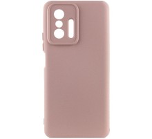 Чохол Silicone Cover Ummi Lakshmi Full Camera (AA) для Xiaomi 11T / 11T Pro Рожевий / Pink Sand