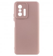 Чохол Silicone Cover Ummi Lakshmi Full Camera (AA) для Xiaomi 11T / 11T Pro Рожевий / Pink Sand